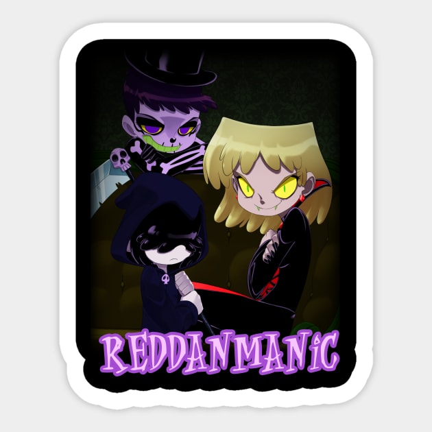 The Loud House - Halloween - Tricked 2 Sticker by Reddanmanic